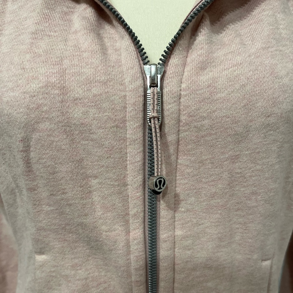 *NWT❗️Lululemon Heathered Pink Scuba Hoodie - Picture 7 of 10